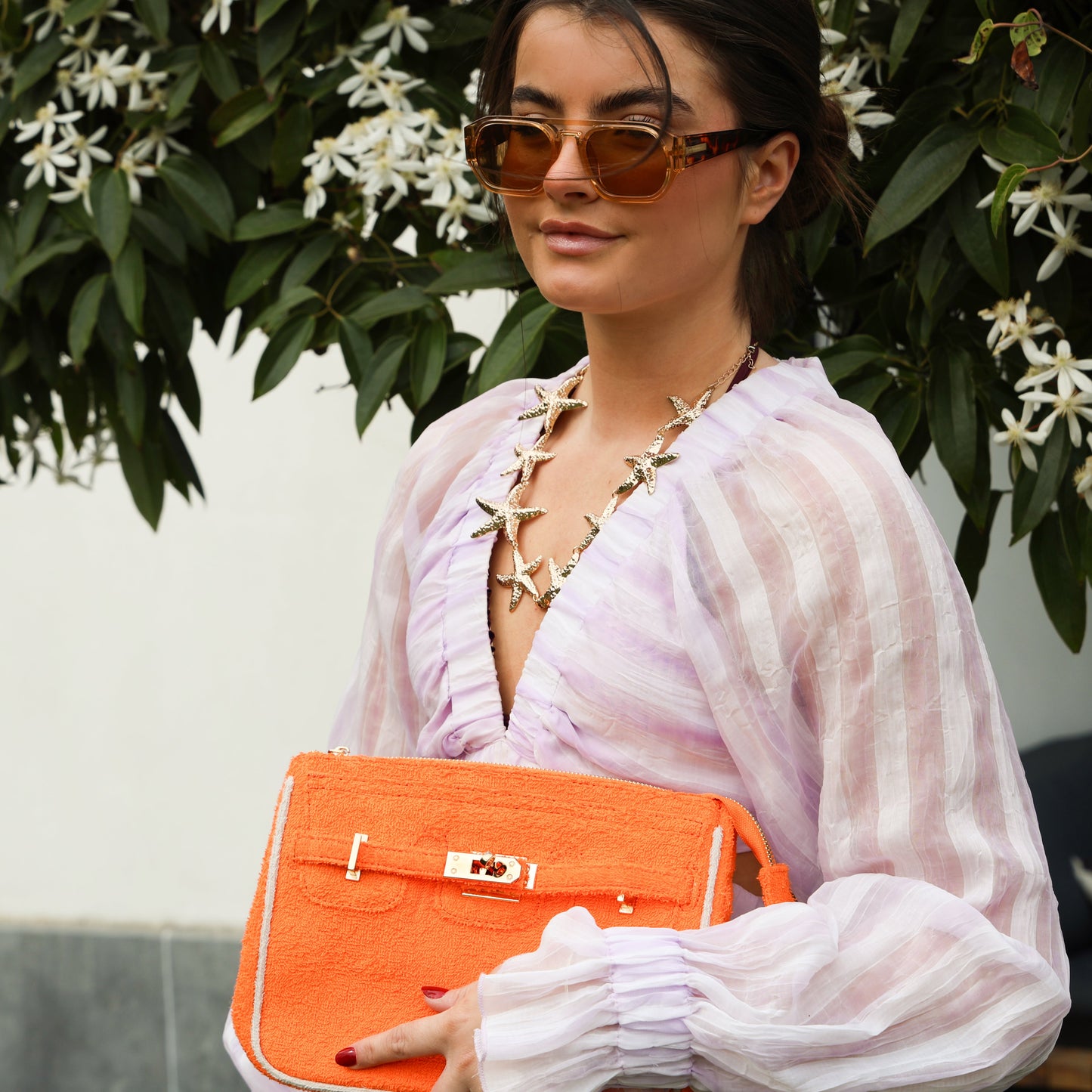 La plage bag - Soleil Orange